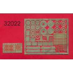 1/32 Mikoyan-Gurevich MiG-23 Intake, Wheel Discs Set for Trumpeter kits