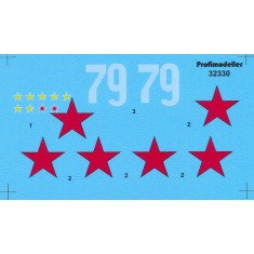 Decal for 1/32 Curtiss P-40 Warhawk N.A.Zelenov