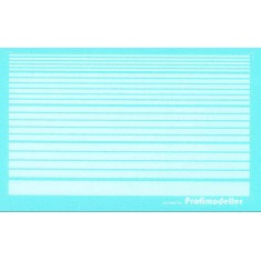 Decals for 1/32 White Strips (strips 1, 2 , 3 , 4 and 8mm)