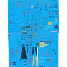 Decals for 1/32 TF/F-104 Starfighter Stencils, Belgium