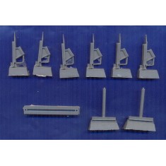 1/35 kuratko, Skid, Hemmschuh