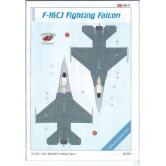 [AVI Print] Decals for 1/32 General Dynamics F-16CJ (Block50) Fighting Falcon