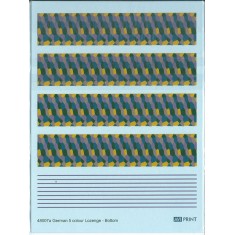 [AVI Print] 1/48 German 5 Colour Lozenge
