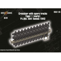 1/35 Tiger I (Early) Crossbar with Spare Tracks - Pz.Abt. 504 Tunisia 1943