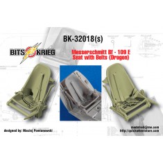 1/32 Messerschmitt Bf-109 E Seat with Belts for Dragon kits