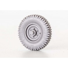 1/35 Wheels for Kfz.61 Einheitsdiesel (Off-road Tread Type 2) (7 Sets)