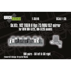 1/35 Sd.Kfz. 182 Tiger II / King Tiger mirrored Tracks for RFM kit