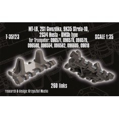 1/35 MT-LB, 2S1 Gvozdika, 9K35 Strela-10, 2S34 Hosta OMSh for for Trumpeter