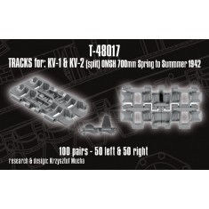 1/48 Tracks for KV-1 and KV-2 (Split) OMSH 700mm - Spring to Summer 1942