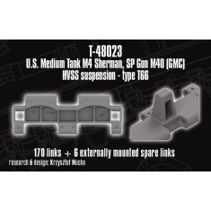 1/48 M4 Sherman SP Gun IVI4U (GMIC) HVSS Suspension Type T66 Track Links