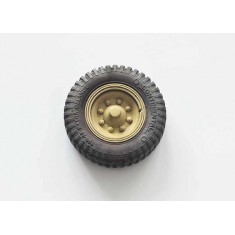 1/35 SdKfz.251 / SdKfz.11 Front Wheels (Continental) with Wheel Mask 