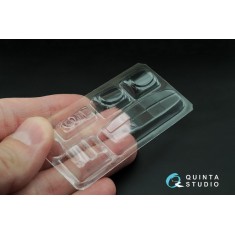 1/48 Pe-2 Vacuformed Clear Canopy for Zvezda Kit