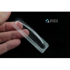 1/72 Su-27UB/Su-30 Vacuformed Clear Canopy for Zvezda Kit