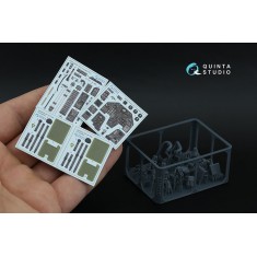 1/35 AH-1W Interior Details on 3D Decal (Trumpeter) with 3D Resin parts 