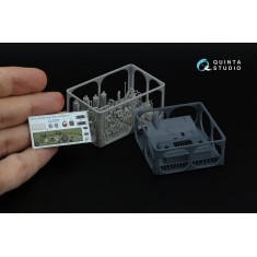 1/35 Komintern Artillery Tractor Interior 3D Decal (Trumpeter) with parts 