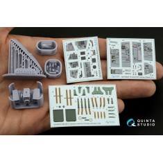 1/48 German Tornado ECR Interior on Decal Paper for Revell kits w/Resin Parts