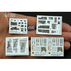 1/48 F-4E late without DMAS Interior Parts (3D decal & resin) for Meng kits