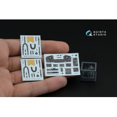 1/48 Lynx AH-7 Detail Parts on 3D Decal for Airfix kits (with resin parts)