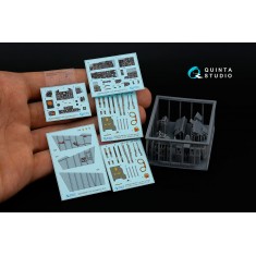 1/48 F-4S Phantom II Interior 3D Decal for Academy kits w/Resin Parts
