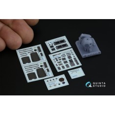 1/48 AH-1Z Zulu Cobra/Viper Interior 3D Decal for KittyHawk (with 3D-printed resin)