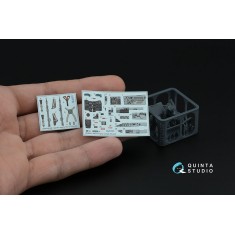 1/48 MiG-21R (grey Cockpit panels) Detail Parts on 3D Decal for Eduard (w/resin parts)