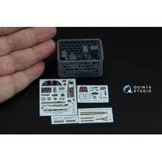 1/48 Bristol Beaufighter NF.Mk.VI Interior 3D Decal for Tamiya (with 3D-printed resin)