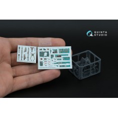 1/48 MiG-21MF Fishbed-J (Gorkiy plant) Interior 3D Decal (Eduard) with parts