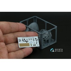 1/48 Ka-52M Radar Bay with Nose Cone for Quinta Models (with resin parts)