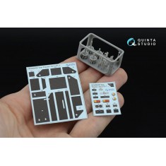1/48 Russian naval tow tractor 3913 Interior 3D Decal (RFM) with parts