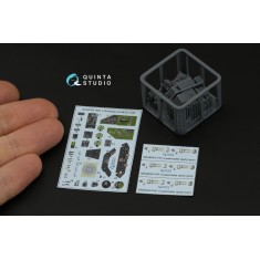 1/48 TBD-1 Devastator Interior 3D Decal and Resin Parts for GWH
