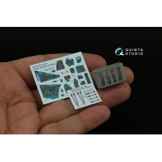 1/72 Mi-24V Interior Details on 3D Decal (Hobby Boss/ARK Models) with parts
