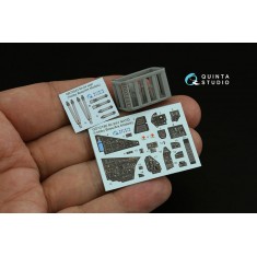 1/72 Mi-24V NATO Interior 3D Decal (Hobby Boss/ARK Models) with parts
