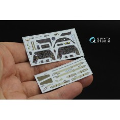 1/24 Bf 109G-5/Bf 109G-6 Interior Details on 3D Decal (Airfix)