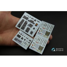 1/32 F-4J 3D-Printed & Coloured Interior Decals for Tamiya kit