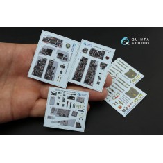 1/32 F-4E Early/F-4EJ 3D-Printed & Coloured Interior Decals for Tamiya kit