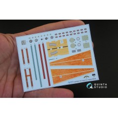 1/32 Fokker Dr.1 3D-Printed & Coloured Interior Decals for Meng kit
