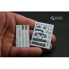 1/32 FW 190D-9 3D-Printed & Coloured Interior Decals for Hasegawa kit
