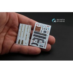 1/32 Fw 190F-8 3D-Printed & Coloured Interior Decals for Revell kit