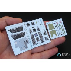 1/32 F/A-18E 3D-Printed & Coloured Interior Decals for Revell kit