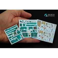 1/32 Mikoyan-Gurevich MiG-21UM Interior Detail Parts for Trumpeter kits