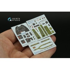 1/32 P-51D Mustang 3D-Printed & Coloured Interior for Trumpeter kits