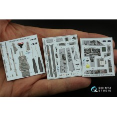 1/32 Mikoyan MiG-29 9-12 Fulcrum A Interior Detail Parts for Trumpeter kits