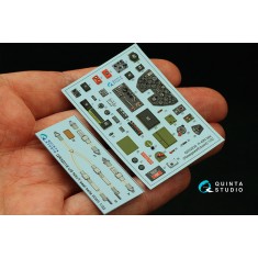 1/32 P-40N Late Coloured Interior Detail Parts for Hasegawa/Eduard kits