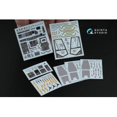 1/32 Lynx Mk88a Interior Details on 3D Decal (Revell)