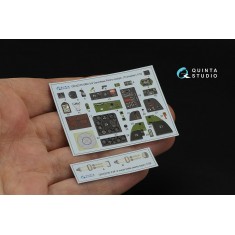 1/32 SBD-3/SBD-4 Dauntless Pilot's Cockpit Interior 3D Decal (Trumpeter)