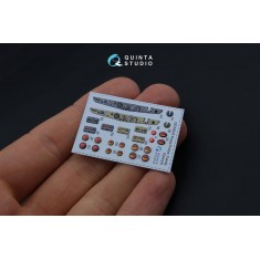 1/35 Krupp Protze 3D-Printed & Coloured Interior Decals for Tamiya kit