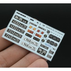 1/35 ZIL-131 Interior 3D Decal for Zvezda
