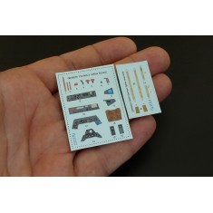1/48 Yak-1 Mid. Production Interior Detail Set (on decal paper)