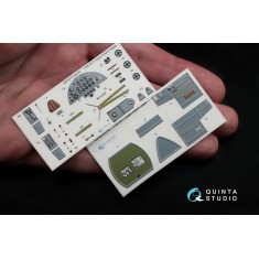 1/48 Polikarpov I-185 Interior Detail Set (on decal paper) for ARK Kit