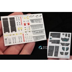 1/48 F-16I Interior Detail Set (on decal paper) for Hasegawa Kit